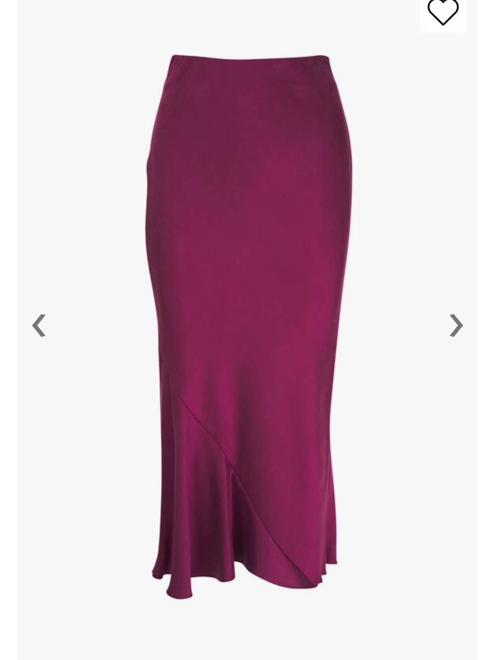 Dorothee Schumacher Slouchy Elegance Burgundy Skirt